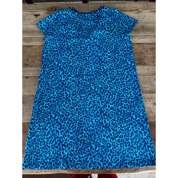 Lilly Pulitzer – Etta Dress -Oyster bay navy my favorite spot - Extra large XL - Picture 3 of 3